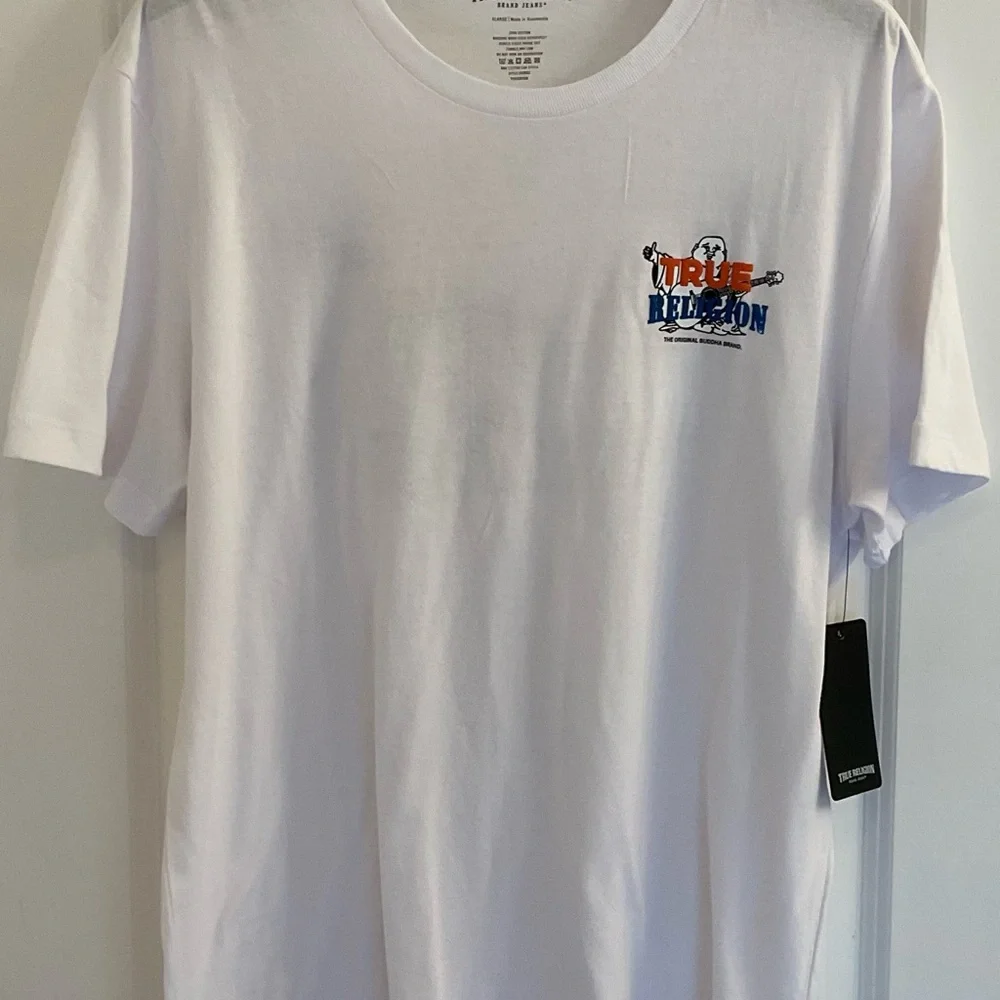 True Religion Buddha Tee - NWT - Size XL - White